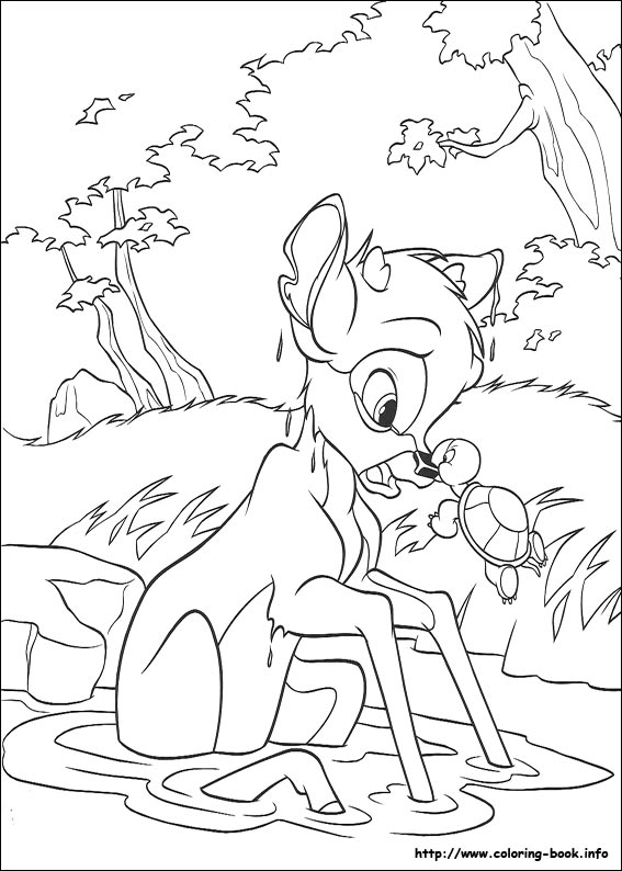 Bambi 2 coloring picture